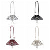 Portable Metal Stud Rivet Shoulder Bag Spicy Girl Chain Y2k Underarm Bag Punk Style Handbag Drawstring Crossbody Bag Daily
