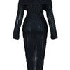 Wmstar Women Dress Long Sleeve Knitted New Fashion Elegant Bodycon Ladies Sexy Bodycon Party Long New Maxi Dresses Dropshipping