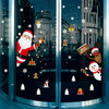 Weihnachtsfensteraufkleber Frohe Weihnachten Dekorationen für Zuhause 2024 Weihnachtsschmuck Xmas Navidad Natal Geschenke Neujahr 2025