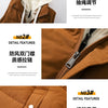Unisex Fashion Hooded Vests Jacket Sleeveless Vest Autumn Thermal Soft Vests Casual Coats Male Cotton Men's Vest Men Thicken