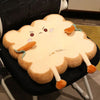 1 Stück Simulation Brot Toast Kissen Gefüllt Memory Foam Kissen Sofa Stuhl Dekor Sitzkissen Niedliche Studenten Stuhlauflage
