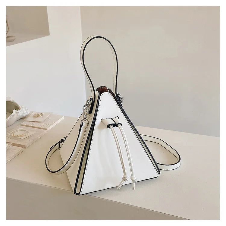 Fashion Ladies Shoulder Bags Handbag Sense of luxury Women Bags High quality Leather Crossbody Bag Designer Female Triangle Bags
