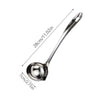 Stainless Steel Colander Spoon Soup Colander Kitchen Gravy Oil Soup Fat Separator Yogurt Oil Skimmer Spoon Kitchen Accessories