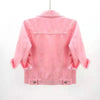 Women Denim Jacket Spring Autumn Short Coat Pink Jean Jackets Casual Tops Purple Yellow Purple Blue Loose Tops Lady Outerwear