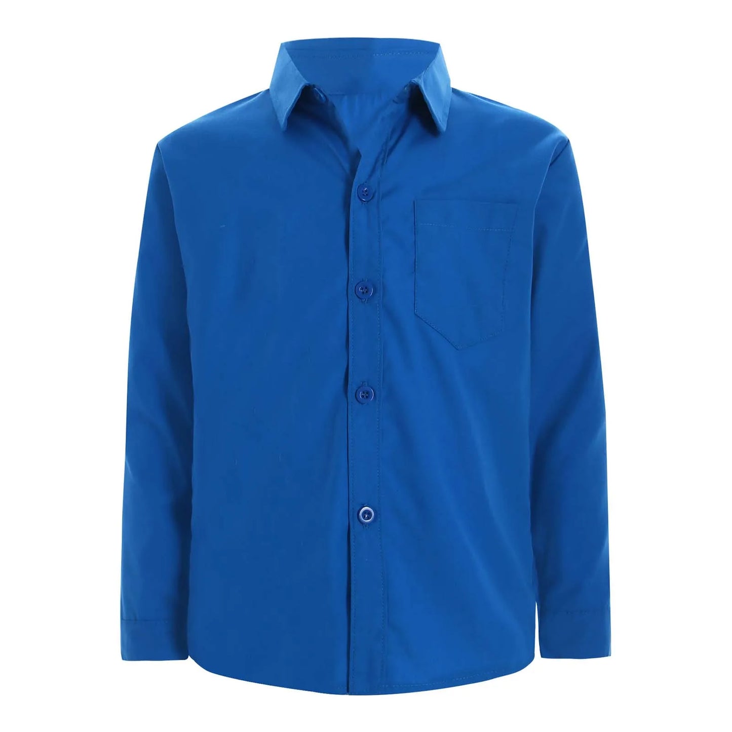 Autumn Kids Shirts for Boy Casual Gentleman Formal Dress Shirt Button-Down Shirt Handsome Boy Long Sleeve Tops Children Clothes