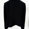 2024 New Blocked Metal Rose Button Slim Black Suit Jacket Festival Outfit Women Party Business Blazer
