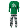 Merry Christmas Family Matching Outfits All Elk Print Mother Father Kids Pajamas Set Soft Loose Sleepwear Xmas Look Gift Pyjamas