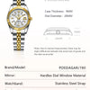 POEDAGAR Luxury Elegant Watch for Women Waterproof Luminous Date Ladies Watch Stainless Steel Quartz Women's Watches Girl Reloj