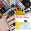 Pass Diamond Test Hip Hop Jewelry VVS1 Stone Shiny 2row 3row Men Women 925 Sterling Silver Necklace Moissanite Cuban Link Chain