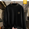 Fashion Hip Hop Halbhoher Kragen Sweatshirts Luxus-Druck Mode Vielseitiger Pullover Hoodie Soziale Nachtclub Herrenbekleidung