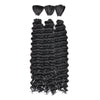 Synthetic Curly Deep Wave Bulk hair For Braiding 20inch No Weft Deep Wave For Braiding Micro Faux Braiding Hair for Boho Braids