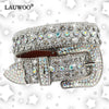 belt Diamond Rhinestone Belts Fashion Luxury Crystal Studded Pin Buckle Belt Belts for Women Jeans Decoration Beautiful