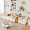 107” modulares Sektionssofa, modernes Couch-Schaumstoff-Sektionssofa für das Wohnzimmer, hochdichtes Schaumstoff-Wolken-Sektionssofa
