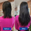 #6 Light Brown Bone Straight Clip In Hair Extensions 1 Piece 5 Clips Full Head One-Piece Clip In Human Hair Extensions 100G/Set