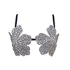 YOUR BUMP CURVE Handmade crystal bra flower embroidery inlaid metal rhinestones short top sexy women beach pool yacht sea party
