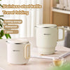 2025 Neu 3-in-1 Multifunktions-Reiskocher Tragbarer kleiner Reise-Wasserkocher Haushalts-faltbarer Elektrokocher Hot Pot