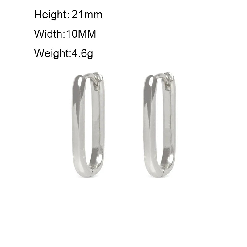 CRMYA Gold Silber gefüllt 16mm 14mm 12mm Blumen baumelnde Ohrringe Zirkonia Creolen für Damen Mädchen Schmuck Großhandel