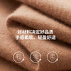 Fall/Winter 100% Wool Bottoming Shirt Men's Thickened Turtleneck Sweater Business Cashmere Knitting