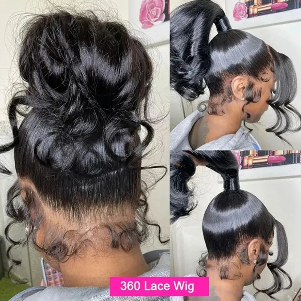 Invisi Strap Snug Fit 360 Full Lace Wig HD Transparent Lace Frontal Body Wave Glueless Human Hair Ready To Wear Wig