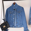 New Women's Denim Jacket Spring and Autumn 2026 Casual Short Denim Jacket Women's Korean Version Solid Color Jacket Clothes