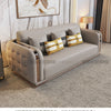Luxury Fancy Living Room Sofa Genuine Leather Designer Italian Sofa Loveseat Single Canape Salon De Luxe Apartment Furniture