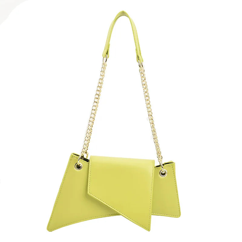 High quality Ladies Shoulder Bag Sense of luxury Chain Handbags Premium Leather Retro Women Bags Designer Lady Armpit Bag Clutch