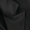 Sexy V Neck Long Sleeve Blazer With Rhinestone Sleeve Women Black Diamond Patchwork Slim Jacket Evening Party Club Cocktail Coat