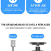 Foot Care File Electric Foot Callus Remover Leg Heels Remove Dead Skin Pedicure Tool Set and Replacement Sandpaper