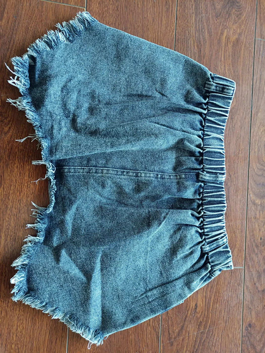 Denim 2 Piece Sets Women Shirt Skirt Suit Hole Single Breasted Turn Down Collar Pocket Splicing Outfits 2025 Skirts Ensemble