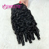 12A Burmesische Pix Curls Echthaar-Bundles Angebote Vietnamesisches unbehandeltes Echthaar-Weave-Bundle Ocean Spiral Lockiges Haar-Bundles