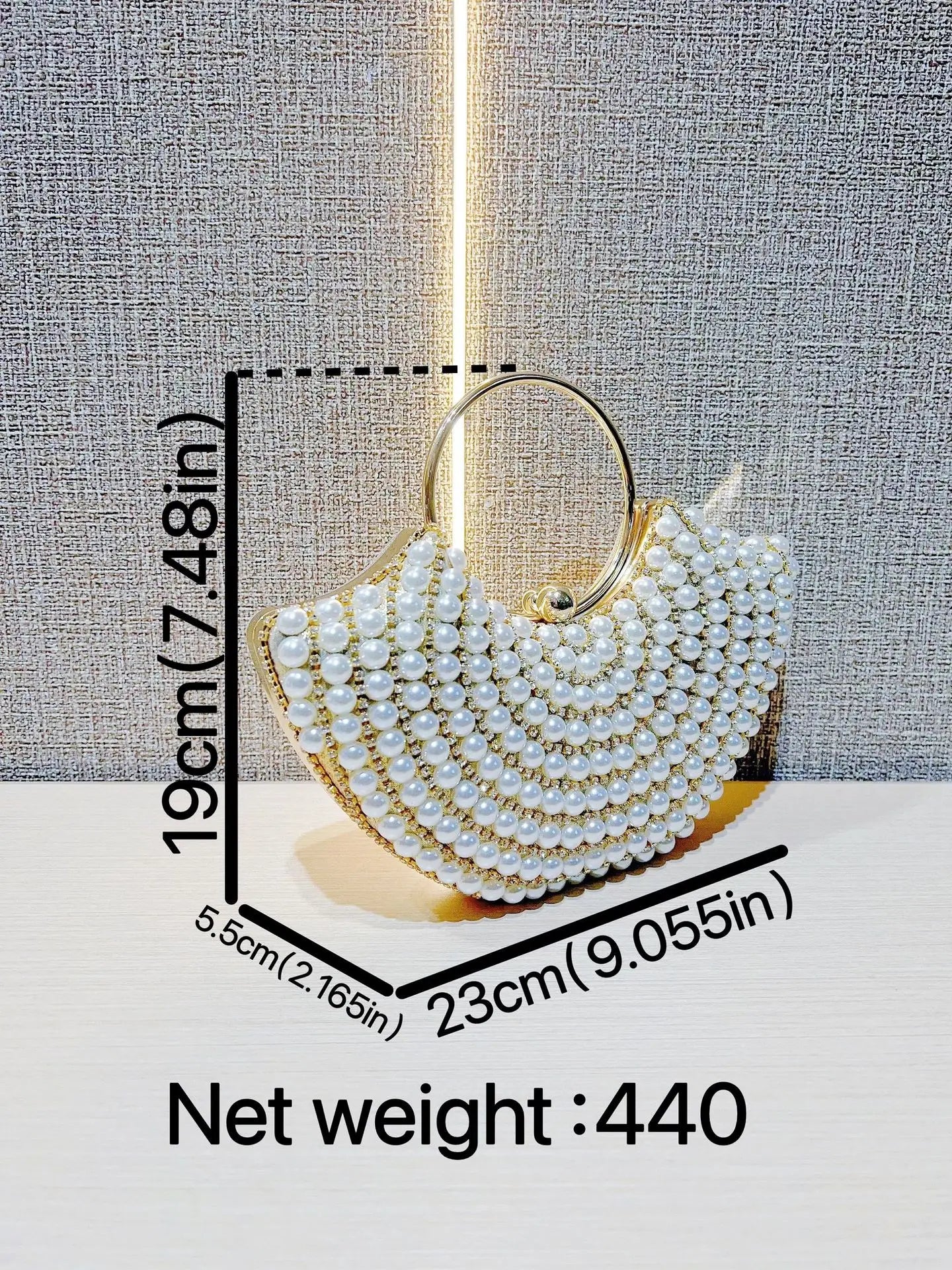 Luxuriöses Design Glitzernde Bankett-Clutch-Tasche Mode Perlmutt-Einlage Hochzeitshandtasche Damen Umhängetasche mit Kette Neue Clutch-Geldbörse