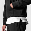 Men's Thick Cotton Training Sets Hoodie Casual Sports Pullover Hooded 2-piece Top with Pants Sweatshirts Gym Running Tracksuits