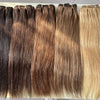 Doreen 160G 200G 240G Volume Series Brazilian Machine Remy Straight Clip In Human Hair Extensions  Full Head 10Pcs 16 to 24 Inch