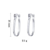CRMYA Gold Silber gefüllt 16mm 14mm 12mm Blumen baumelnde Ohrringe Zirkonia Creolen für Damen Mädchen Schmuck Großhandel