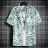 Beach Clothes For Men 2 Piece Set Quick Dry Hawaiian Shirt and Shorts Set Men Fashion Clothing Printing Casual Outfits Summer