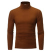 Long Sleeve T-shirt Thermal Underwear Tops Men Winter Clothes Thermal Shirt Autumn Men's Winter Tights High Neck Thin Slim Fit