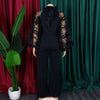 Mesh Jumpsuit Women White Overalls Party Lace Rompers New In Bodysuit One Piece Long Sleeve Summer Long Pants Y2k Spring Work
