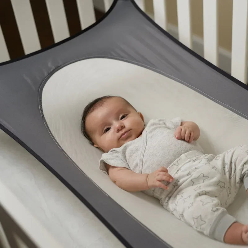 Baby Hängematte Neugeborenen Hängematte Schaukel Faltbare Babybett Sicherheit Kinderzimmer Schlaf Wiege Babyprodukte Atmungsaktive Baby Hängematte