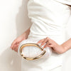 Women Acrylic Clutch Box Handbag Metal Handle Evening Bag Trendy Ladies Shoulder Crossbody Purse for Wedding Prom Cocktail Party