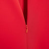 TRAFZA Sexy Solid White Flower Bud Tierred Red Mini Dress Safety Pants Women Dress New 2025 Spring Autumn Fashion Party Dress