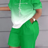 Fashion White 2 Piece Set For Women Long Sleeve Shirt And Shorts Two Piece Suit Women 202 Summer  Casual Home Sets
