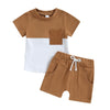 ma&baby 0-3Y Toddler Infant Baby Boy Girl Clothes Sets Casual Short Sleeve T-shirt Tops Shorts Summer Outfits Clothing