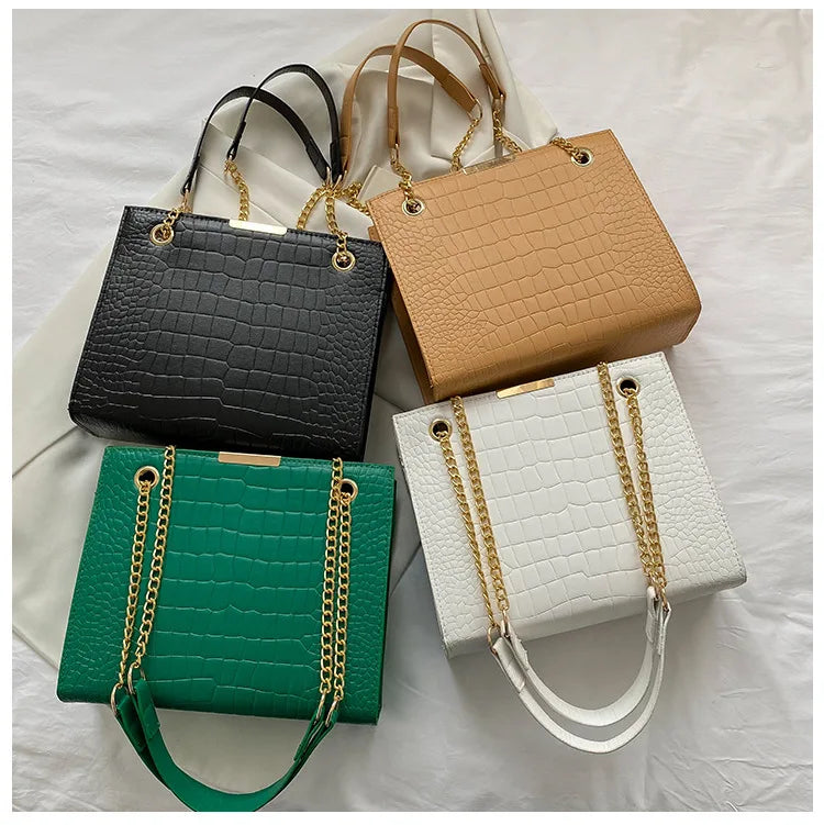 Fashion Luxury Crossbody Bags for Women 2023 New Trendy Designer Shoulder Bag Leisure Chain Solid Color Messenger Bag Handbags