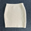 40CM Mini Kurzer Bodycon Bandage Rock Damen Sexy Super Kurze Bonbonfarbene Dehnbare Bleistiftrock Nightbar Club Party Ausgehen