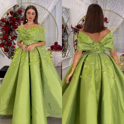 Maßgeschneidertes elegantes, hochwertiges schulterfreies Ballkleid, knöchellang, für Abendveranstaltungen und formelle Anlässe, Größe S, schwarzes Mädchen