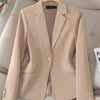 Spring Autumn Blazers New Small Suit Jacket Women Fashion Jacket High-Quality Professional Suit Ladies Blazers Female Outerwear