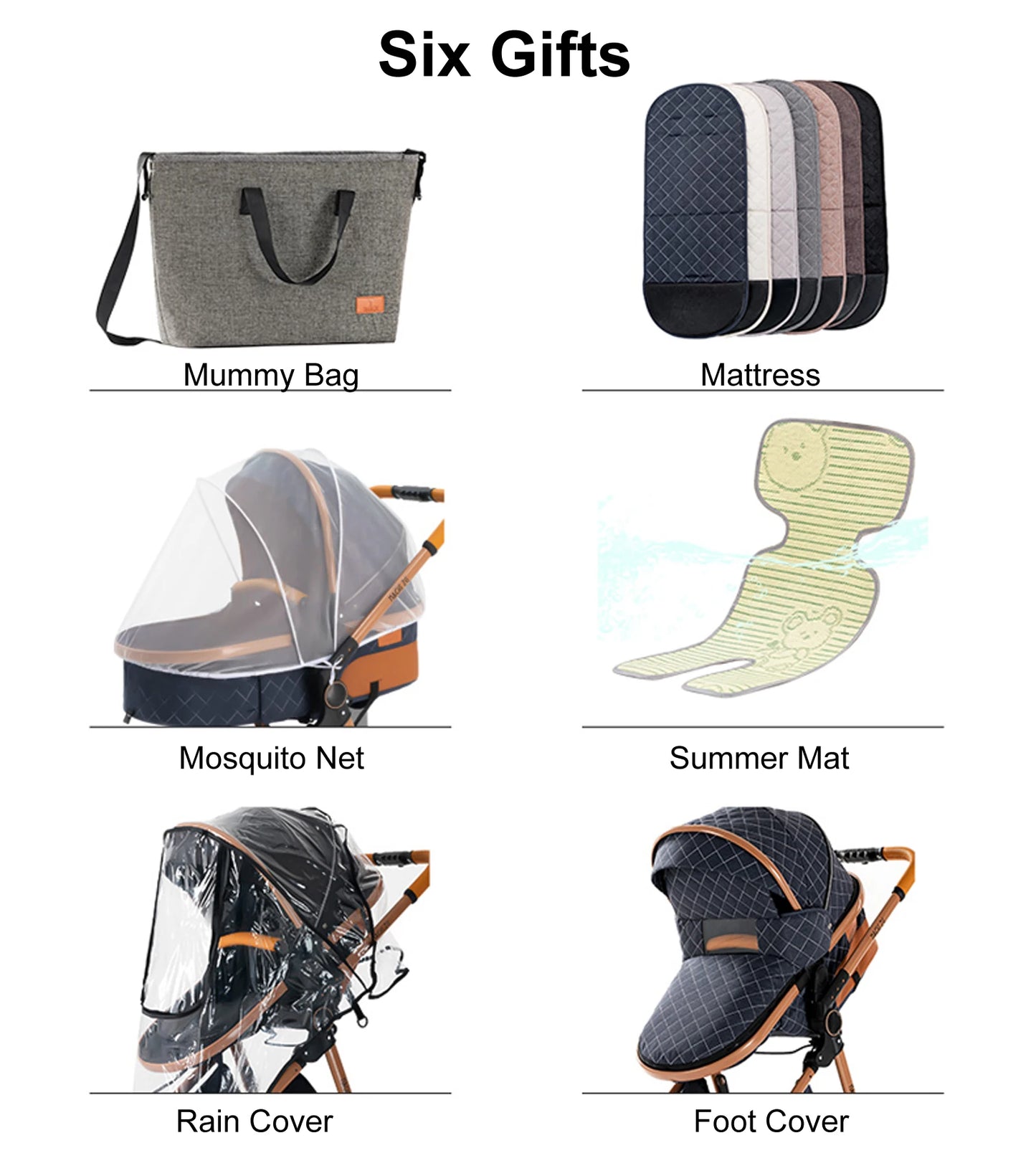 Kinderwagen 3 in 1 Kinderwagen für Babys, leichte Buggys, Babykutsche, ISOFIX BASIS, Baby Reisekinderwagen, Neugeborenenkinderwagen