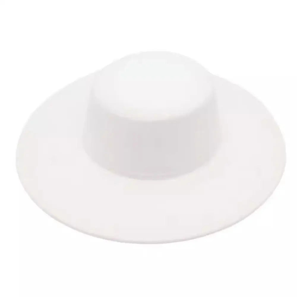 Hepburn-Stil Damen Flatcap Neue französische elegante Flat-Top-Mütze Dame Hut Retro-Filzhut mit breiter Krempe für Damen