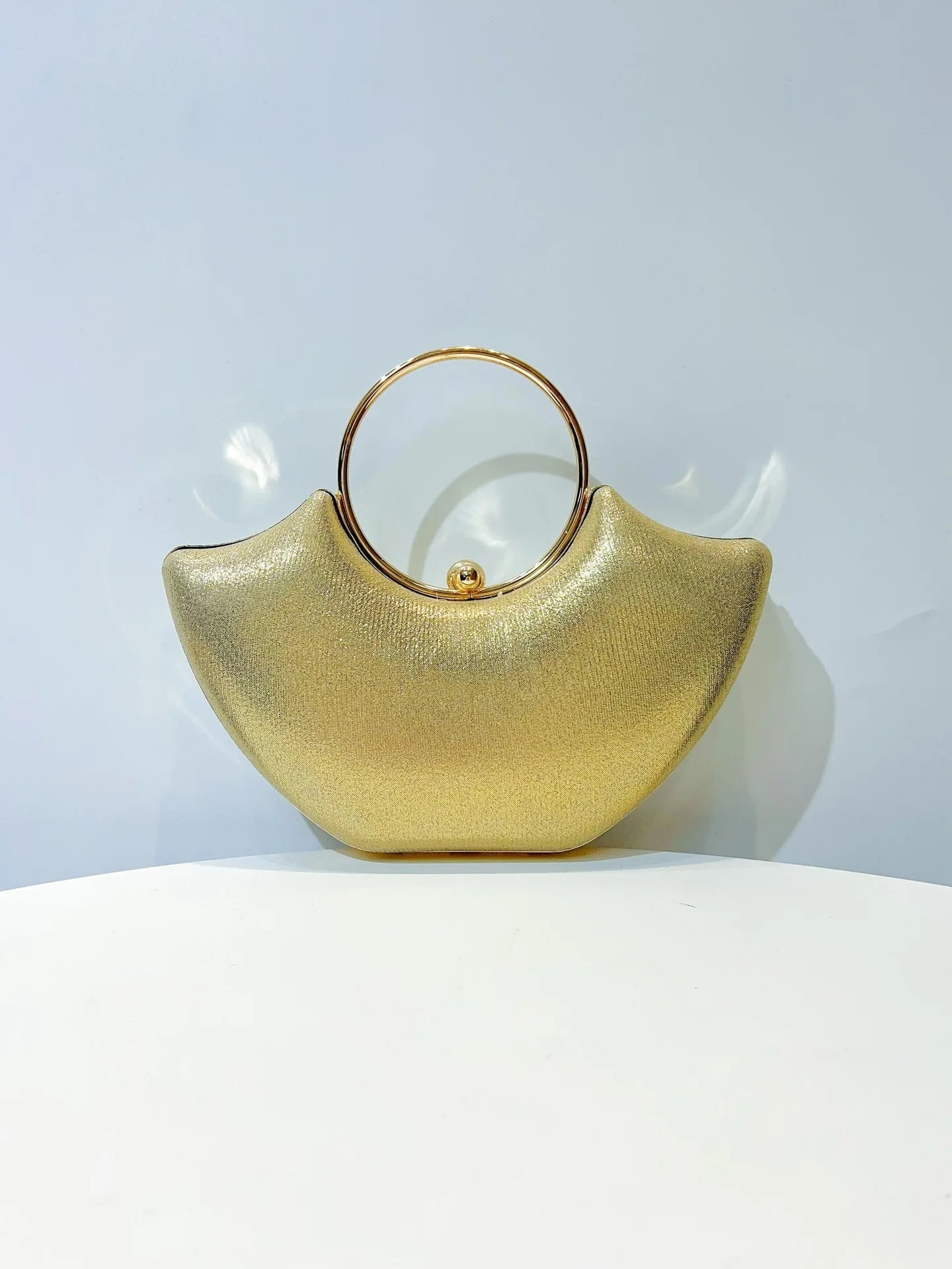 Luxuriöses Design Glitzernde Bankett-Clutch-Tasche Mode Perlmutt-Einlage Hochzeitshandtasche Damen Umhängetasche mit Kette Neue Clutch-Geldbörse