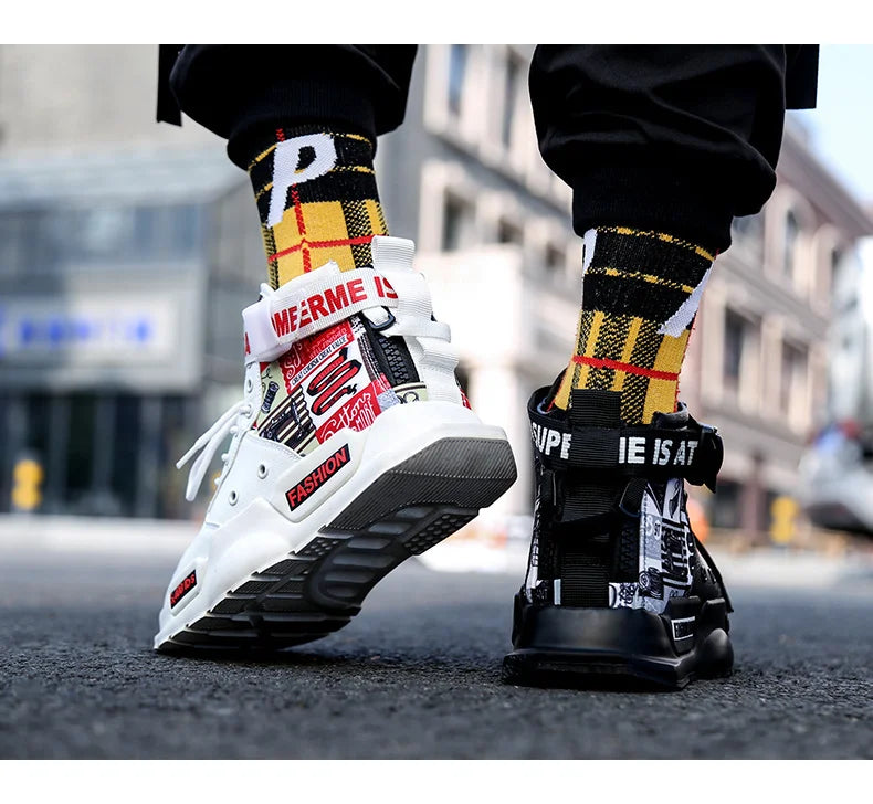 QZHSMY Men Shoes High Quality Sneakers Platform Breathable Lightweight Red Basket Homme Mandarin Duck Luxury Brand Summer 2022